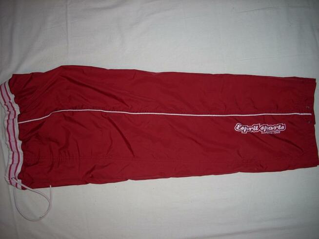 ESPRIT SPORTS Spodnie z Siateczką 38 40 vintage