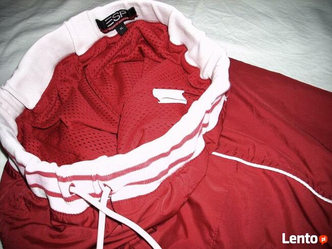 ESPRIT SPORTS Spodnie z Siateczką 38 40 vintage