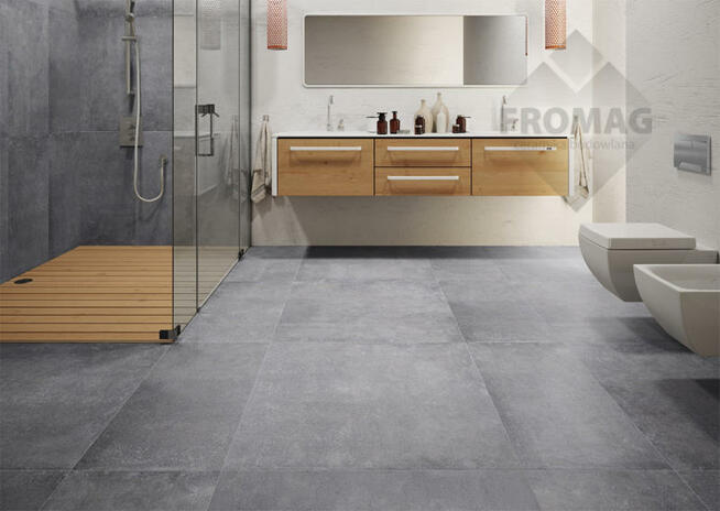 Płytki gresowe jak beton Montego Antracyt 80x80