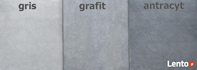 Płytki gresowe jak beton Montego Antracyt 80x80