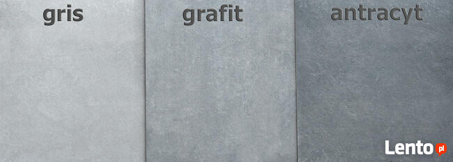 płytka gres JAK BETON gresowa antracyt montego 80x80