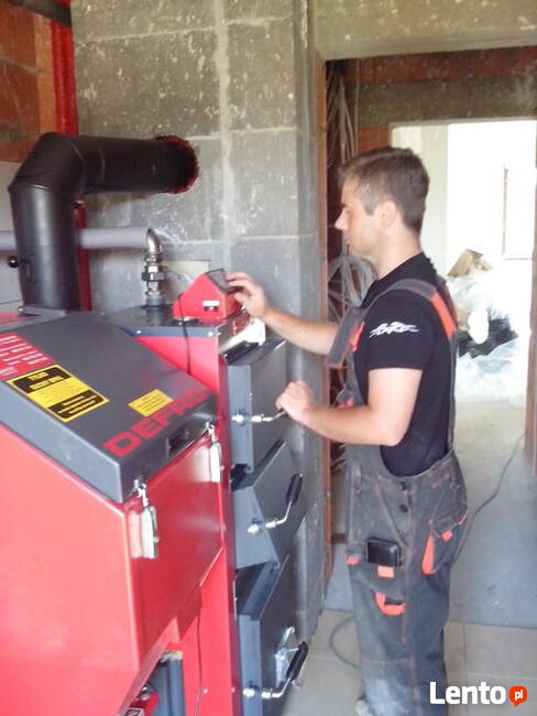 Usługi hydrauliczne, montaż kotłów centralnego ogrzewania