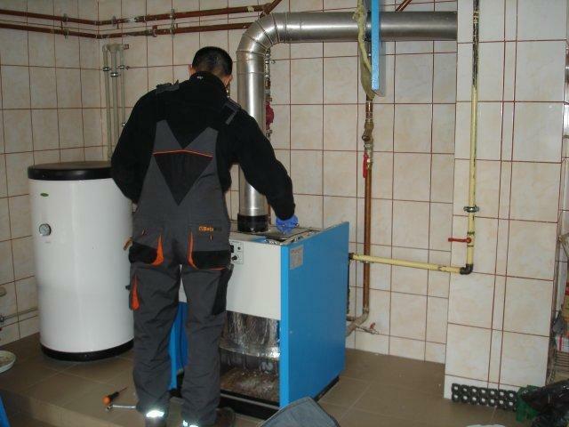 Usługi hydrauliczne, montaż kotłów centralnego ogrzewania
