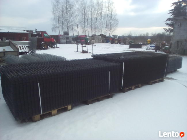 ogrodzenia betonowe panele słupki siatka bramy