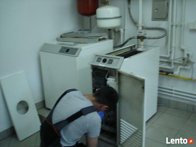 Usługi hydrauliczne, montaż kotłów centralnego ogrzewania