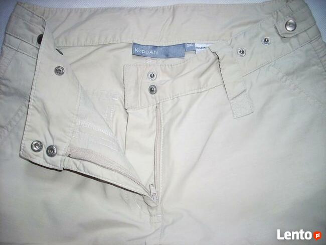 KappAhl Spodnie 4/5 Rybaczki Bojówki Spodenki 34 36