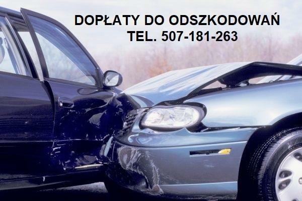 Dopłaty do odszkodowań komunikacyjnych