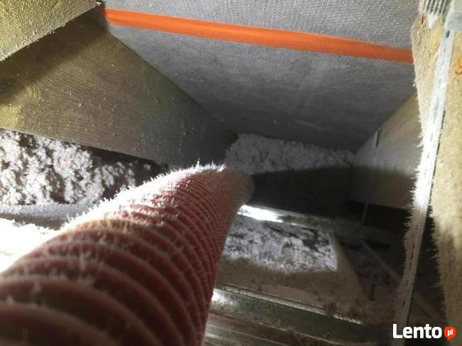 Ocieplenie celulozą i pianą PUR Łomża Ostrołęka.