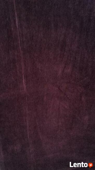 Spodnie sztruksowe dzwony damskie w oryginalnym kolorze