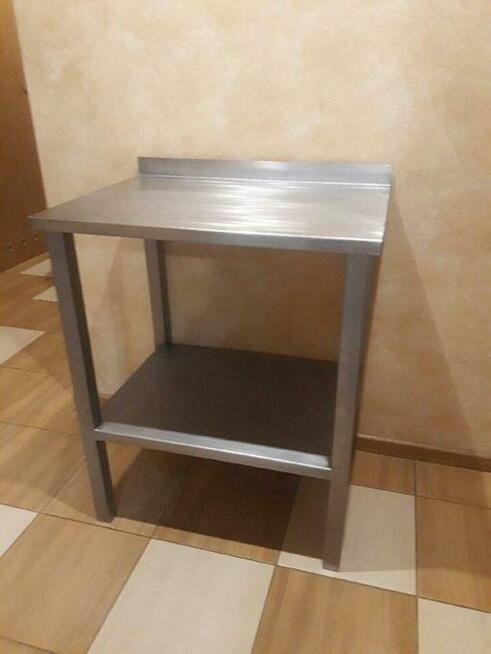 Lustro w ramie ze stali nierdzewnej