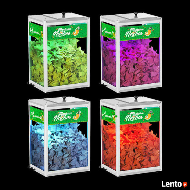 Podgrzewacz do nachosów nachos LED kolory + pilot