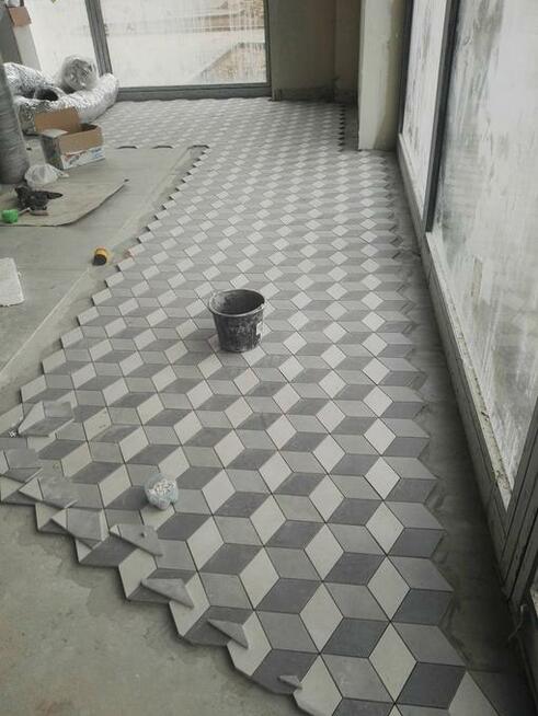 cokoły stopnice mozaiki TECH-GRES