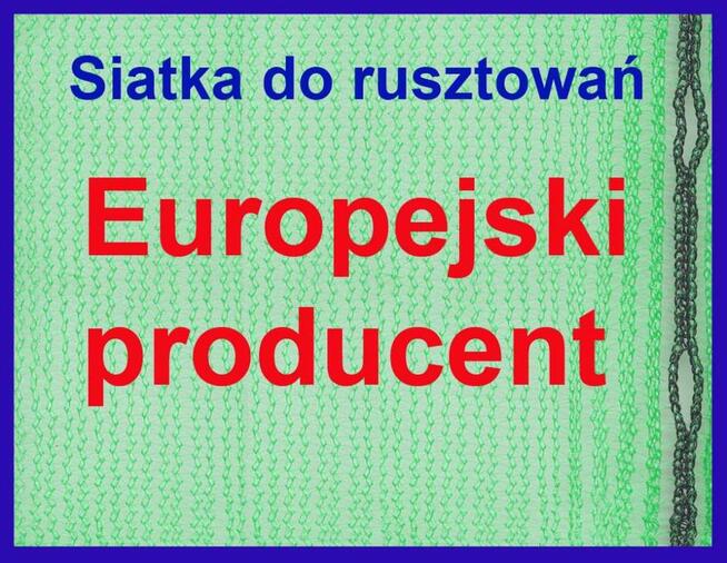 Siatka do rusztowań 3,07x10 siatka rusztowaniowa