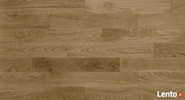 Parkiet dąb wykończony lakierem bezbarwnym