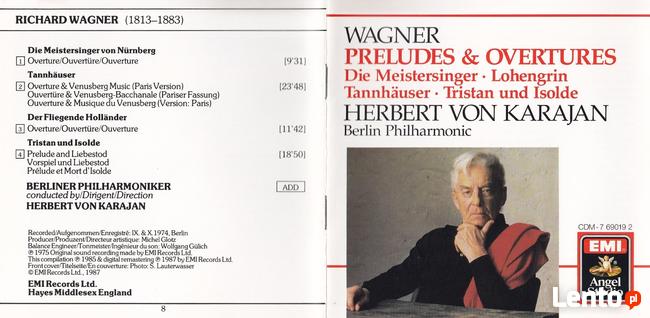 CD Wagner Ouverturen-Karajan