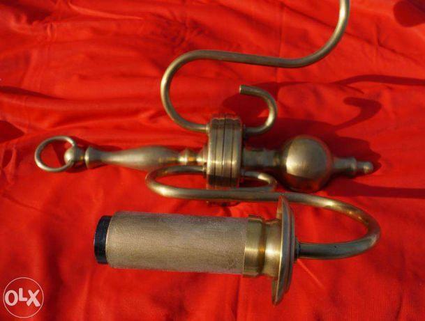 KINKIETY Mosiężne po odrestaurowaniu