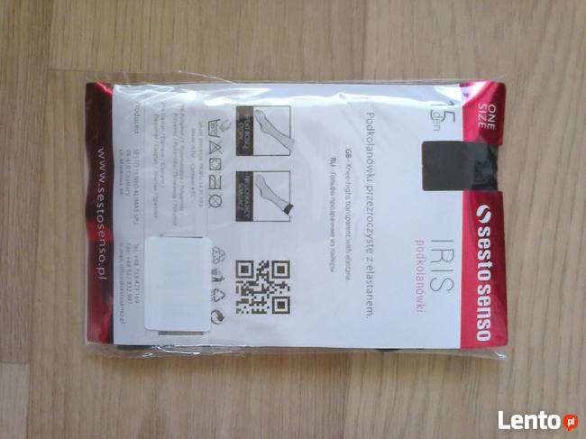 Podkolanówki Sesto Senso Iris 15 den, 2pary