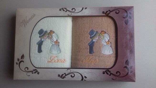 Komplety ręczników Żona Mąż