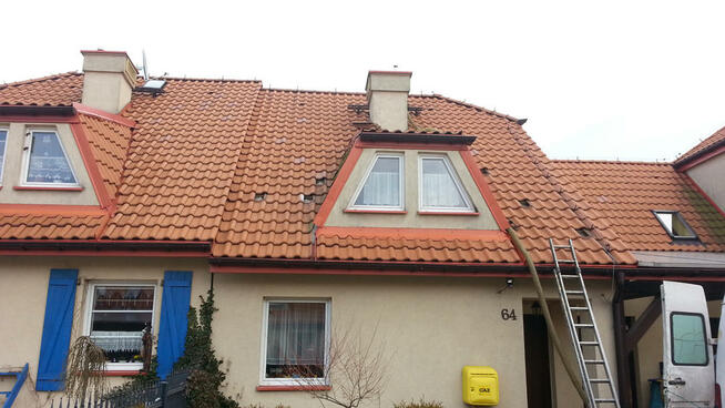 Wdmuchiwanie granulatu ocieplenie stropodachu poddasza