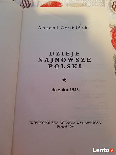 Dzieje najnowsze Polski do roku 1945