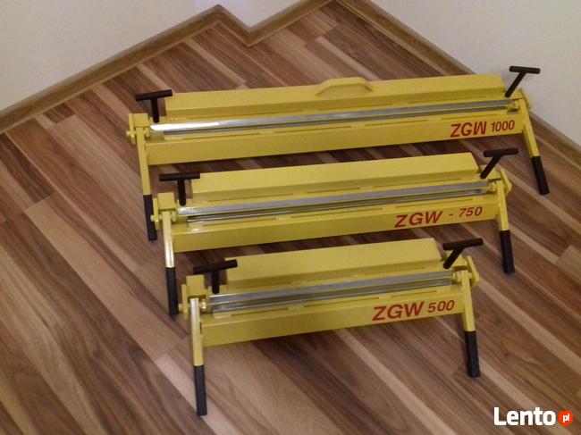 Giętarka zaginarka do blachy ZGW-1020/1,2