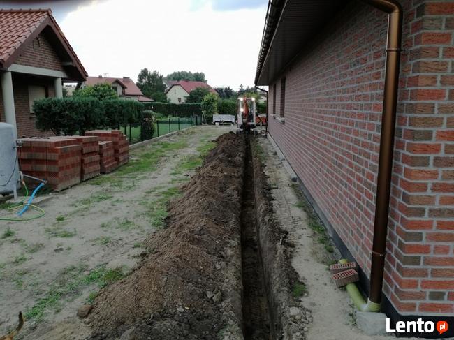 Usługi Minikoparką ,Wiercenie, Prace ziemne, Wykopy Wielkopl