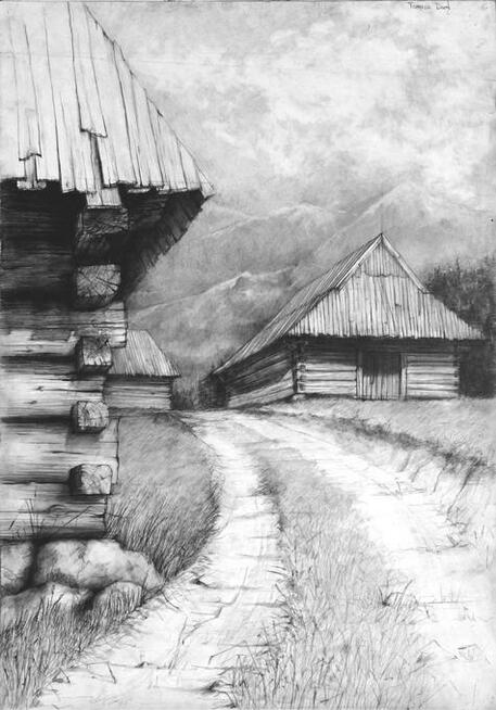 nauka architektonicznego rysunku odręcznego