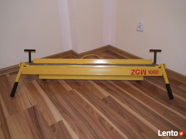 Giętarka zaginarka do blachy ZGW-1020/1,2