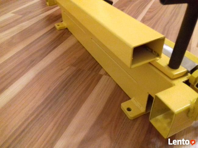 Giętarka zaginarka do blachy ZGW-1020/1,2