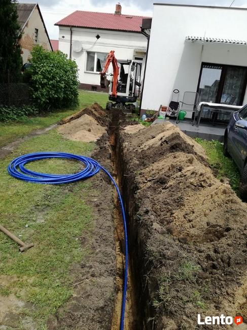 Usługi Minikoparką ,Wiercenie, Prace ziemne, Wykopy Wielkopl