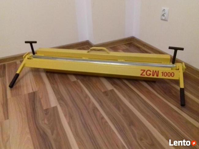 Giętarka zaginarka do blachy ZGW-1020/1,2