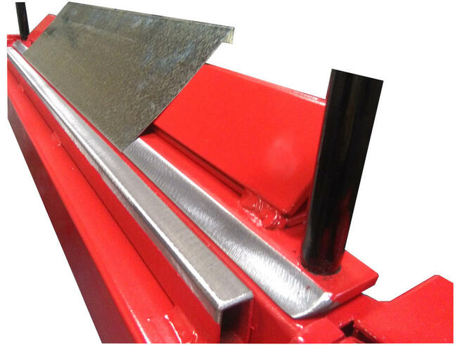 Zaginarka giętarka kantownica do blachy ZGW-1250/1,0