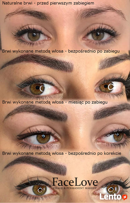 Makijaż permanentny Bielsko, Wizaż FACELOVE pl
