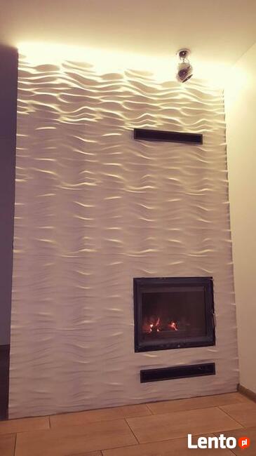 Panel 3D/ Panel gipsowy, Panel ścinne, Panele dekoracyjne