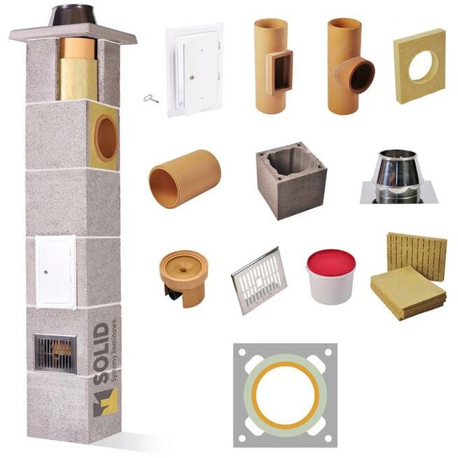 Komin Ceramiczny SOLID Premium Fi 200 4m Sprawdź