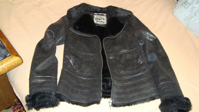 Kurtka czarna Telly Weijl Dark Beauty