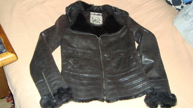 Kurtka czarna Telly Weijl Dark Beauty