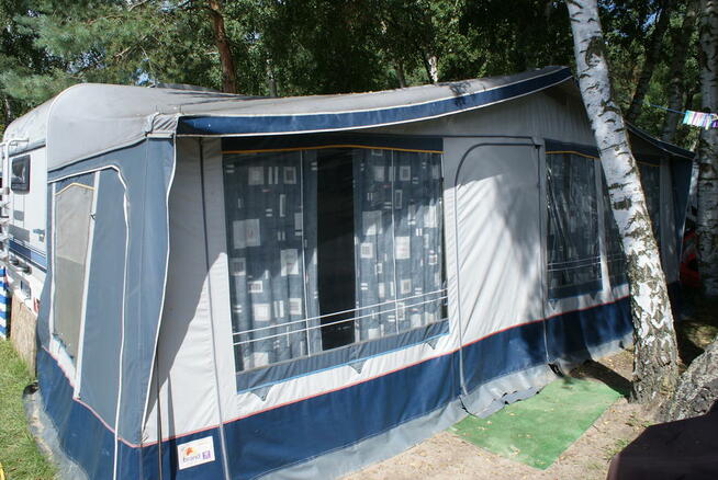 Wynajmę przyczepa Hobby 560 6 osób Chałupy 5,5 Albatros