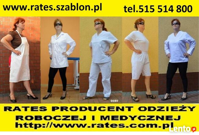 Odzież Robocza Fartuchy Zaopatrzenie firm BŁONIE