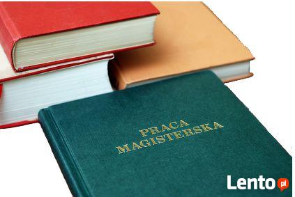 prace magisterskie - pomoc