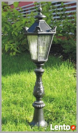 LAMPA ŻELIWNA STYLOWA OGRODOWA TARAS OŚWIETLENIE