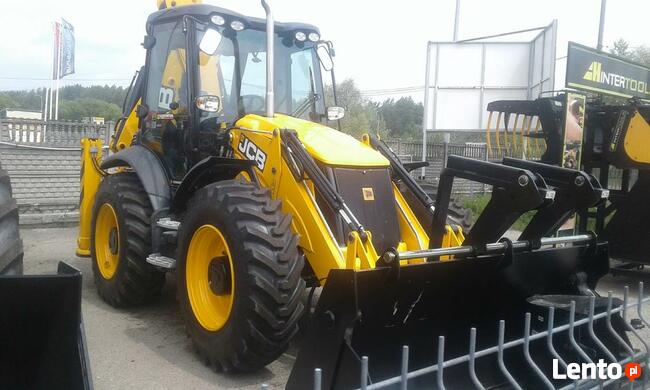 Usługi wynajem koparka kołowa prace ziemne niwelacje wykopy