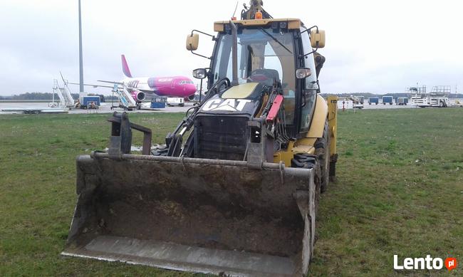 Usługi wynajem koparka kołowa prace ziemne niwelacje wykopy