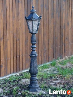 LAMPA ŻELIWNA STYLOWA OGRODOWA TARAS OŚWIETLENIE PRODUCENT