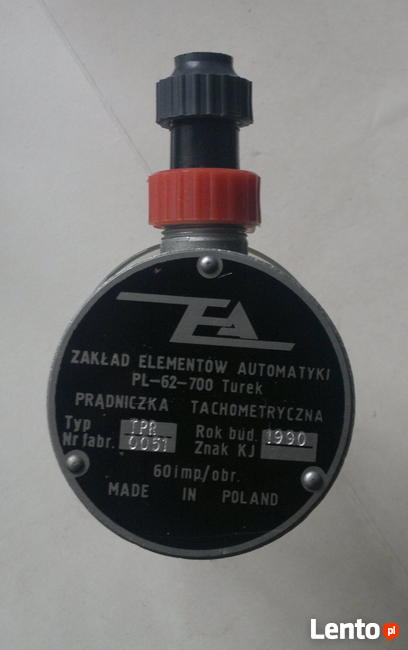 Prądniczka tachometryczna TPR