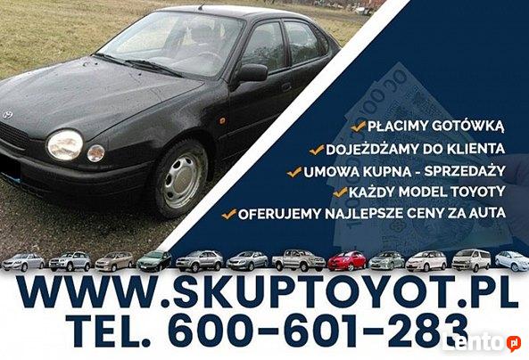 Kupię Toyotę Corolla e9 e10 e11 Avensis Carina SKUP TOYOT PL