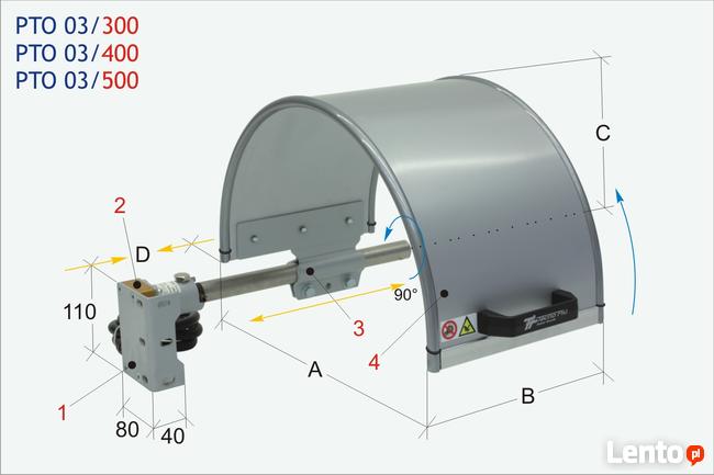 Osłona do tokarki TUM TUD TUC TUR