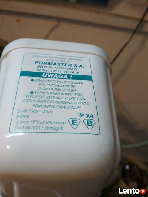 Ogrzewacz Dafi 5kW z baterią