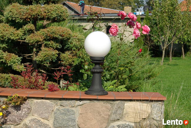 LAMPA ŻELIWNA STYLOWA OGRODOWA TARAS OŚWIETLENIE