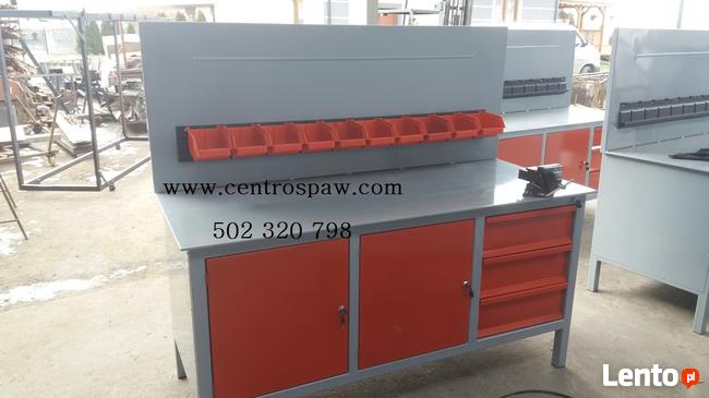 Stół warsztatowy, roboczy, narzędziowy, ślusarski